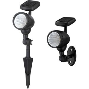 Lumière murale solaire GLOBO - Projecteur LED réglable - IP44 - Publicité Lumière murale solaire GLOBO - Projecteur LED réglable - IP44 - Publicité
