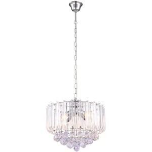 Globo Minnesota Chrome Pendant Light - Chandelier Globo Minnesota Chrome Pendant Light - Chandelier
