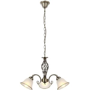 Globo Lighting Odin Metal Chandelier - 3 Lamps - 60cm Globo Lighting Odin Metal Chandelier - 3 Lamps - 60cm