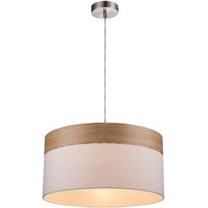 Lámpara colgante Globo Chipsy níquel - 40cm E27 - IP20 Lámpara colgante Globo Chipsy níquel - 40cm E27 - IP20