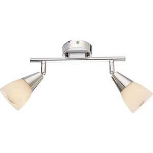 Globo Tadeus Pendelleuchte - Verstellbar 2-Lampen Chrom E14 Globo Tadeus Pendelleuchte - Verstellbar 2-Lampen Chrom E14