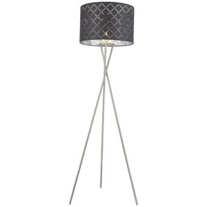 Lampa podłogowa Globo Kidal Nikiel - E27 - 160cm Lampa podłogowa Globo Kidal Nikiel - E27 - 160cm