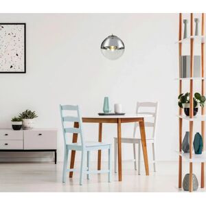 Globo Varus Nickel Pendant Light - E27 40W Globo Varus Nickel Pendant Light - E27 40W