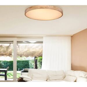 Lámpara de Techo Globo Rainer - Efecto Madera - Regulable - Control Remoto - 60W Lámpara de Techo Globo Rainer - Efecto Madera - Regulable - Control Remoto - 60W