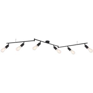 Suspension Martha Noire à 6 Lampes - Spot au Plafond - Publicité Suspension Martha Noire à 6 Lampes - Spot au Plafond - Publicité