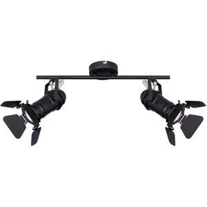 Globo Lighting Egon Fekete Fém Függőlámpa - 2 GU10izzók Globo Lighting Egon Fekete Fém Függőlámpa - 2 GU10izzók