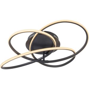 GLOBO Model 67201S-30 - Modern Ceiling Light Black GLOBO Model 67201S-30 - Modern Ceiling Light Black