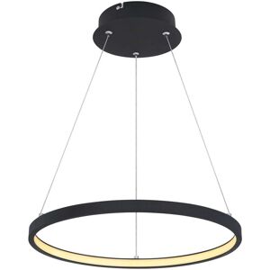 GLOBO Ralph Hanglamp - Zwart - LED - Verstelbare Hoogte - 19W - Modern GLOBO Ralph Hanglamp - Zwart - LED - Verstelbare Hoogte - 19W - Modern