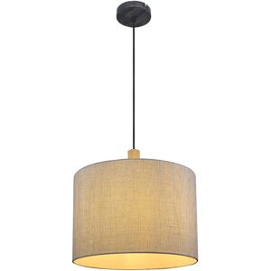 Lámpara colgante Globo Roger - negro/gris - 40cm - E27 - Ajustable Lámpara colgante Globo Roger - negro/gris - 40cm - E27 - Ajustable