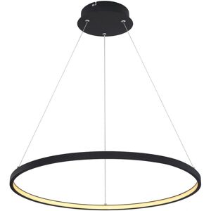Globo Ralph Zwarte Hanglamp - Verstelbaar, 1300lm, Modern Ontwerp Globo Ralph Zwarte Hanglamp - Verstelbaar, 1300lm, Modern Ontwerp