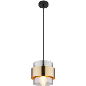 Függőlámpa Milley - fekete - fém - 18cm - E27 Függőlámpa Milley - fekete - fém - 18cm - E27