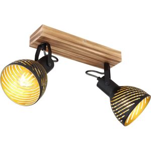 Globo Lighting Lenna Holz Braune Pendelleuchte Globo Lighting Lenna Holz Braune Pendelleuchte