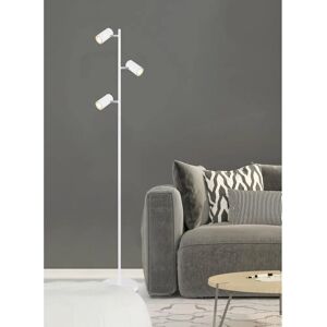 Lampa podłogowa Globo Robby Nikiel - GU10, 3 LED - Nowoczesny Styl Lampa podłogowa Globo Robby Nikiel - GU10, 3 LED - Nowoczesny Styl