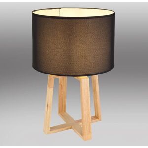 Globo Lighting Moritz Holz Braun Tischlampe Globo Lighting Moritz Holz Braun Tischlampe