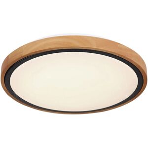Globo Schwarze Deckenleuchte mit Holz & Metall - LED 12W - Produkttyp Globo Schwarze Deckenleuchte mit Holz & Metall - LED 12W - Produkttyp
