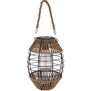 Globo Solar Außenlampe - IP44 2W 3000K Schwarz/Braun Globo Solar Außenlampe - IP44 2W 3000K Schwarz/Braun