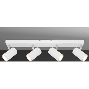 Globo Lighting Robby 4-Lampen Weiß Metall Einbaustrahler - Lichtschiene Globo Lighting Robby 4-Lampen Weiß Metall Einbaustrahler - Lichtschiene
