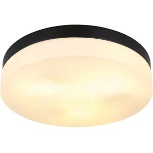 GLOBO Vranos Außen-Deckenleuchte - 30cm Schwarz Metall IP44 GLOBO Vranos Außen-Deckenleuchte - 30cm Schwarz Metall IP44