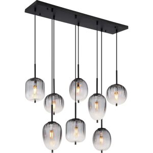 Globo 15215-8 Ceiling Lighting - Smoke Glass Shades Globo 15215-8 Ceiling Lighting - Smoke Glass Shades