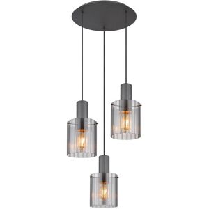 Globo Pendant Light - 48x150 cm - E27/40W - Dark Gray Globo Pendant Light - 48x150 cm - E27/40W - Dark Gray