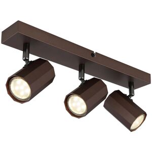 GLOBO Bronze Brown 3xGU10 Spot - Lighting Fixture GLOBO Bronze Brown 3xGU10 Spot - Lighting Fixture