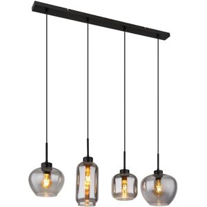 Lámpara colgante Globo - negro - metal - estilo moderno Lámpara colgante Globo - negro - metal - estilo moderno