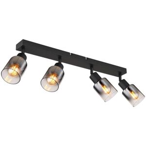 Globo Lighting Huberts Black Ceiling Spotlight - Ceiling Spotlight Globo Lighting Huberts Black Ceiling Spotlight - Ceiling Spotlight