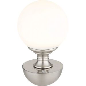 GLOBO 21015N Lampe de Table Nickel Matte LED - Lampe de Table GLOBO 21015N Lampe de Table Nickel Matte LED - Lampe de Table