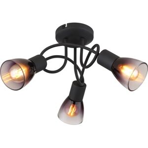 Luce a Soffitto Satinata Nera GLOBO 54312-3D - Illuminazione a soffitto Luce a Soffitto Satinata Nera GLOBO 54312-3D - Illuminazione a soffitto