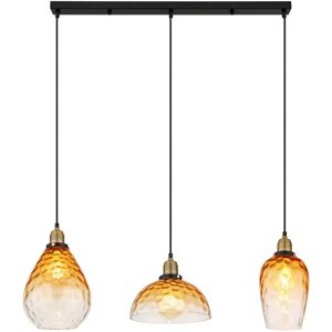 Globo Lighting 15786-3H SALVY Pendant Light - Black - Pendant Light Globo Lighting 15786-3H SALVY Pendant Light - Black - Pendant Light