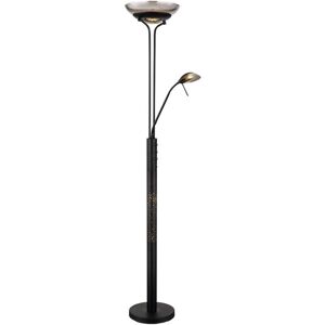 Globo Merlinda Black Floor Lamp - LED Modern Style Globo Merlinda Black Floor Lamp - LED Modern Style