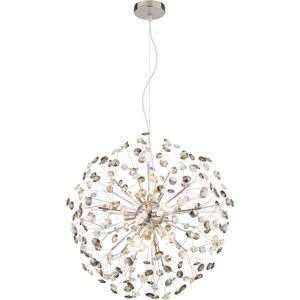 GLOBO Ceiling Light - G9, 600mm, Chrome/Dark Smoke GLOBO Ceiling Light - G9, 600mm, Chrome/Dark Smoke