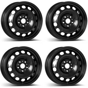 Alcar Acciaio 6667 Steel Wheel - 16x6.5 5x112 Black - Car Wheel Alcar Acciaio 6667 Steel Wheel - 16x6.5 5x112 Black - Car Wheel