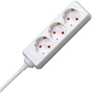 Kopp 128688650 Extension électrique - 3 m, 3 prises, Blanc & Rouge - Publicité Kopp 128688650 Extension électrique - 3 m, 3 prises, Blanc & Rouge - Publicité