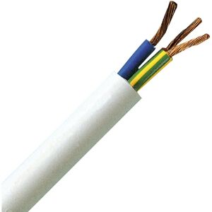 Kopp Model 151805840 Flexible Cable H05VV5-F 3 Conductors 1.5mm² White 5m - Electrical Cable Kopp Model 151805840 Flexible Cable H05VV5-F 3 Conductors 1.5mm² White 5m - Electrical Cable