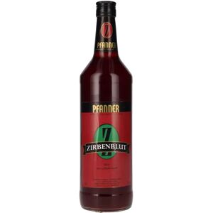 Pfanner Zirbenblut Liqueur - Spiritueux de cônes de pin - Publicité Pfanner Zirbenblut Liqueur - Spiritueux de cônes de pin - Publicité