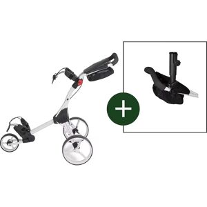 Big Max IQ+ Weiß Golftrolley - Golf Trolley Big Max IQ+ Weiß Golftrolley - Golf Trolley