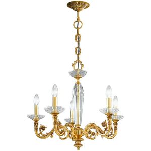 Kolarz Contarini Multi Arm Chandeliers 5 Light French Gold - Chandelier Kolarz Contarini Multi Arm Chandeliers 5 Light French Gold - Chandelier