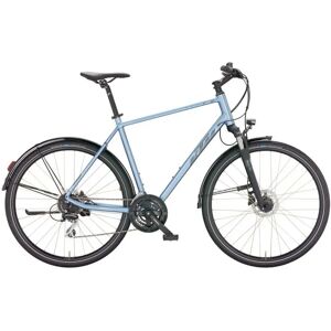 KTM - KTM X-LIFE TRACK STREET - azzurro silver - 28" KTM - KTM X-LIFE TRACK STREET - azzurro silver - 28"