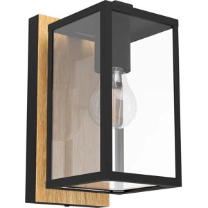 Eglo Budrone Black Outdoor Wall Light - IP44, Reversible, E27 Eglo Budrone Black Outdoor Wall Light - IP44, Reversible, E27
