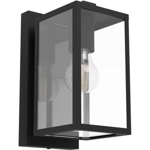 EGLO BUDRONE - Wall and Ceiling Light - Black - IP44 - E27 Compatible EGLO BUDRONE - Wall and Ceiling Light - Black - IP44 - E27 Compatible