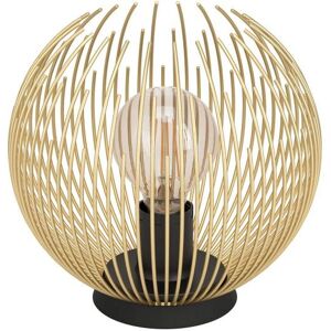 EGLO Venezuela Metallic Table Lamp - E27 40W - Gold & Black - Modern Home Decor EGLO Venezuela Metallic Table Lamp - E27 40W - Gold & Black - Modern Home Decor