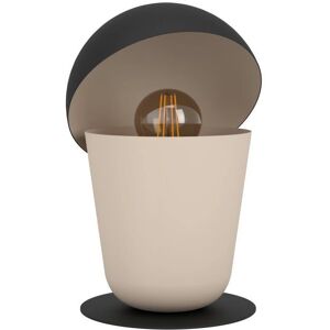 EGLO BATABANO Bordlampe - E27, Sand, Sort - Bordlampe EGLO BATABANO Bordlampe - E27, Sand, Sort - Bordlampe