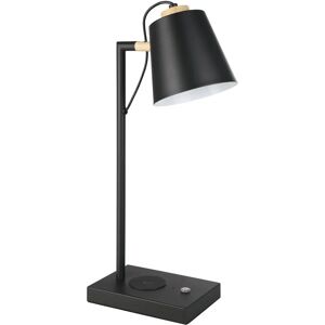 EGLO LACEY-QI Bordslampa - Dimmable, LED 5,5W, 3000K, Svart Stål EGLO LACEY-QI Bordslampa - Dimmable, LED 5,5W, 3000K, Svart Stål