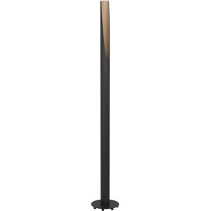 EGLO Floor Lamp - Black/Brown - Modern Design - 136.5cm - LED GU10 EGLO Floor Lamp - Black/Brown - Modern Design - 136.5cm - LED GU10