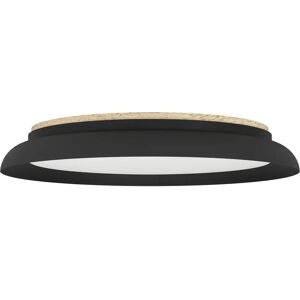 EGLO Penjamo 1 Zwarte Houten Plafondlamp - Verlichting EGLO Penjamo 1 Zwarte Houten Plafondlamp - Verlichting