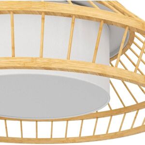 EGLO Yuku-Z Intelligente Hängeleuchte - Bambus Ø46cm - RGB + Weiß - Zigbee & Bluetooth EGLO Yuku-Z Intelligente Hängeleuchte - Bambus Ø46cm - RGB + Weiß - Zigbee & Bluetooth