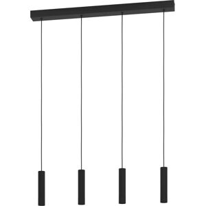 EGLO ALMUDAINA Pendant Light - Adjustable 110cm, Black, Steel EGLO ALMUDAINA Pendant Light - Adjustable 110cm, Black, Steel