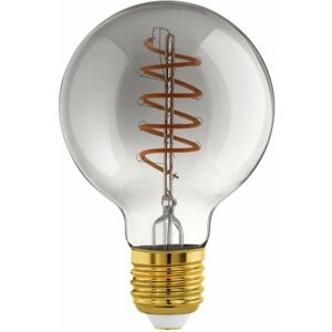 EGLO G80 Spiral Savu E27 - LED-lamppu - Lämmin Valkoinen EGLO G80 Spiral Savu E27 - LED-lamppu - Lämmin Valkoinen