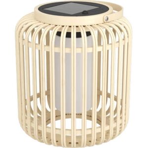 Lámpara de mesa solar EGLO Marliano - Blanco/Marrón para interior y exterior Lámpara de mesa solar EGLO Marliano - Blanco/Marrón para interior y exterior